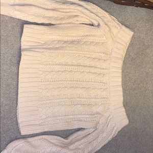 Off-shoulder Sweater